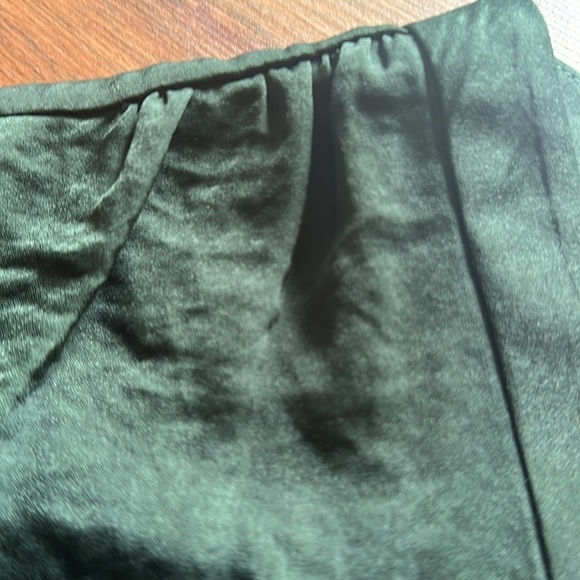 Vince Camuto Dark Green 3/4 sleeve blouse size small - Picture 6 of 11